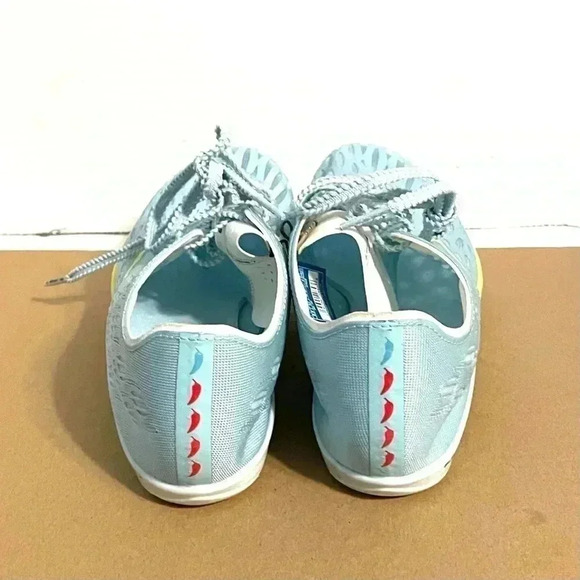 Brooks ELMN8 M8 W9.5 Unisex Running Shoe Blue Glow/Nightlife/Red (1000431D467) - Picture 5 of 16